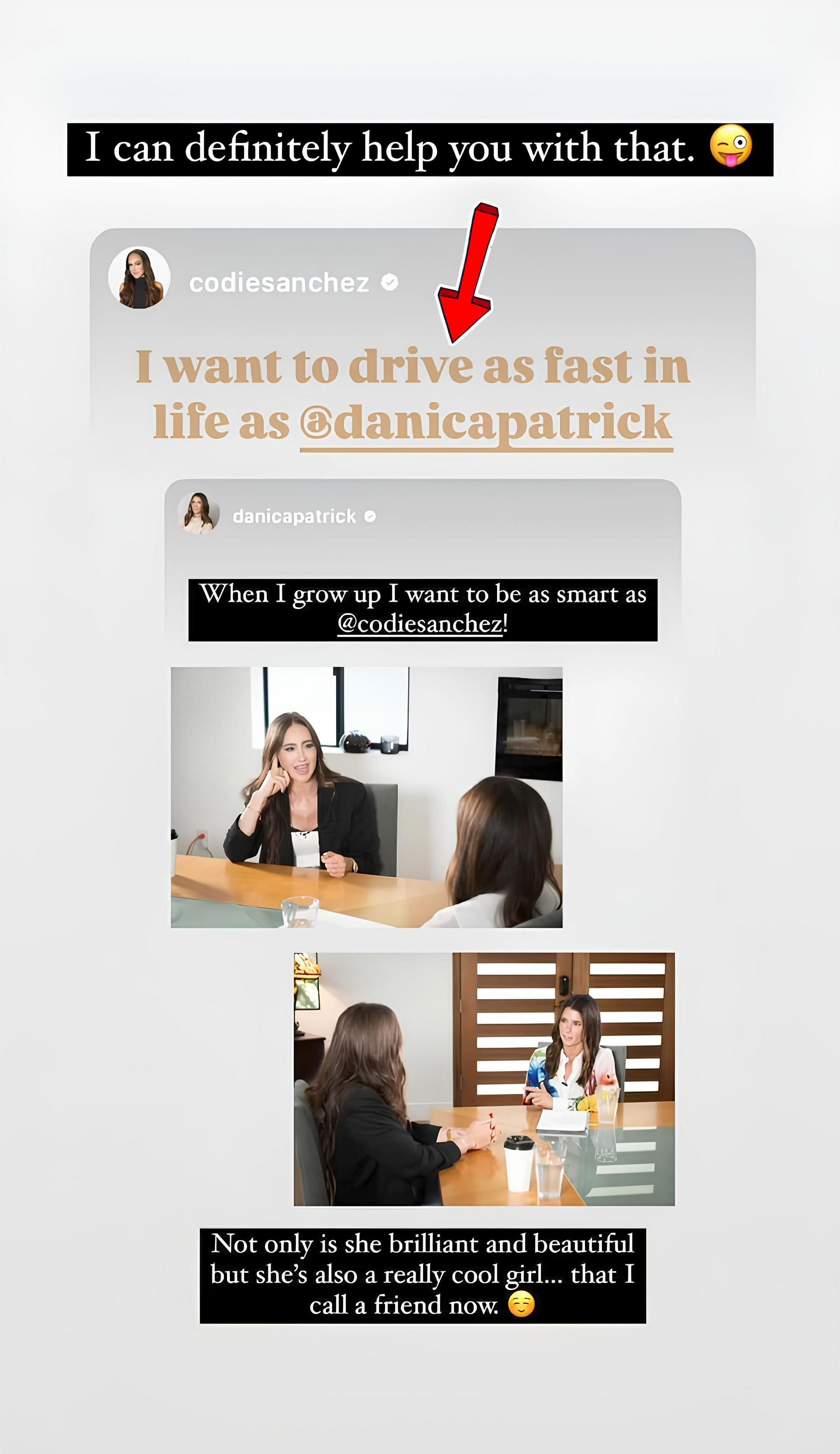 (Source: Danica Patrick on Instagram)